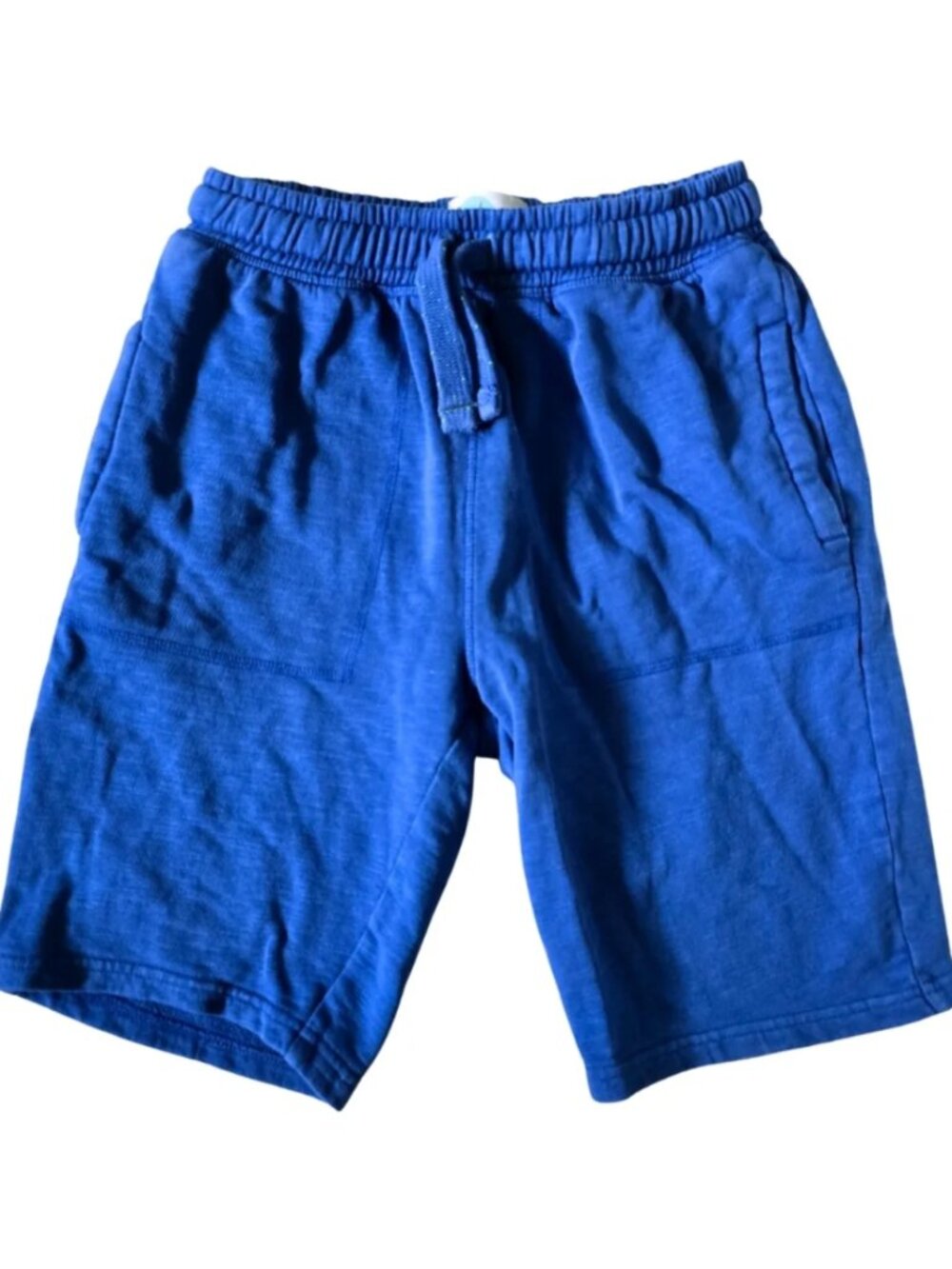 mini BODEN boys Drawstring Shorts Blue 14Y